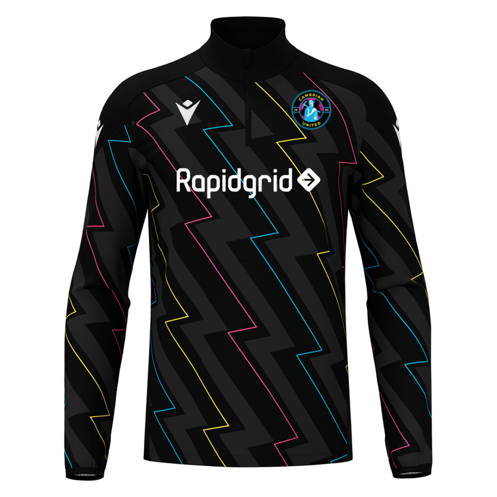 Cambrian United Men's - YARUGA 1/4 zip top (Thunder) Kids