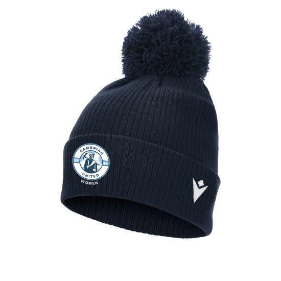Cambrian United Women's - SNOW ponpom bonnet  (Navy)