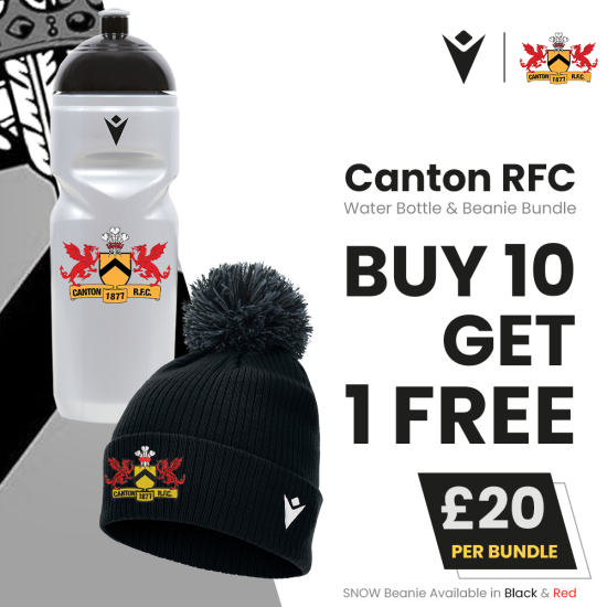 Canton RFC - Water Bottle & Beanie Bundle