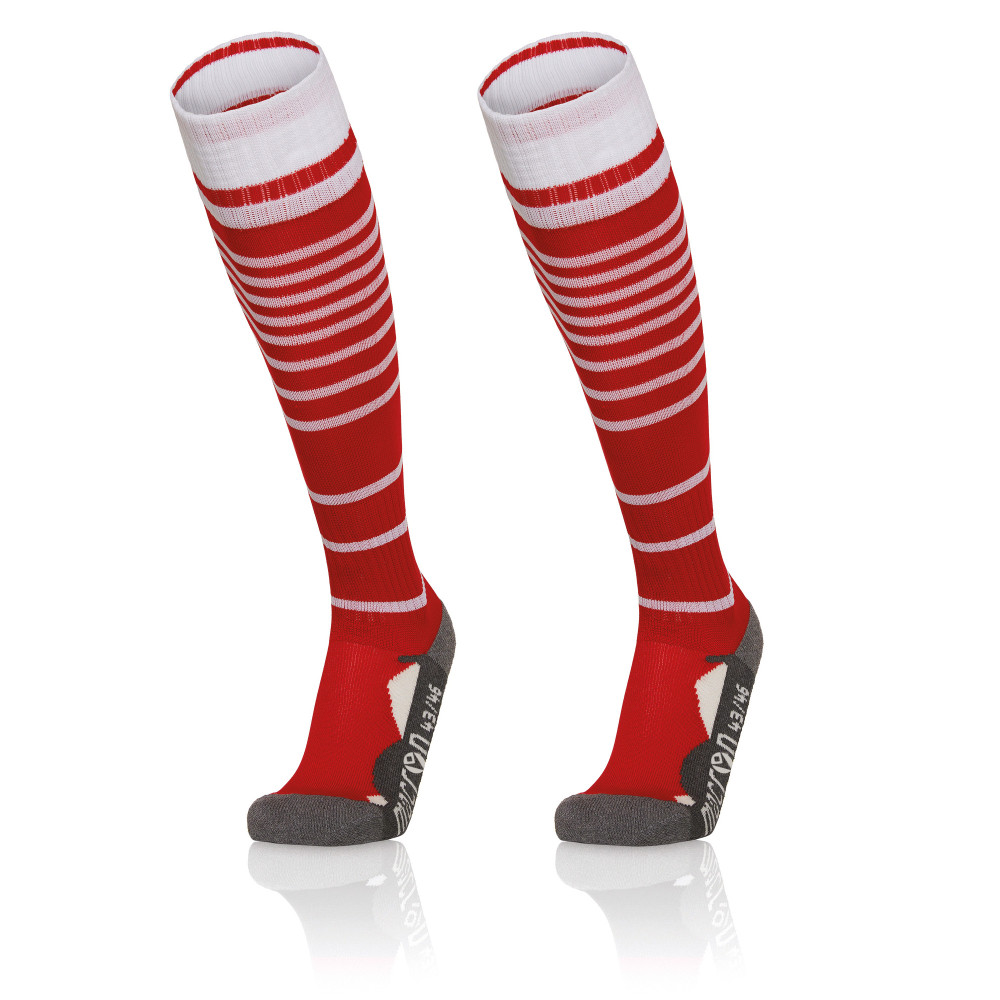 Cardiff Cosmopolitan FC - TARGET Match Socks (Red & White)