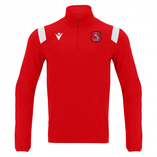 Welsh Academicals RFC - GANGE 1/4 zip top (Red/White)