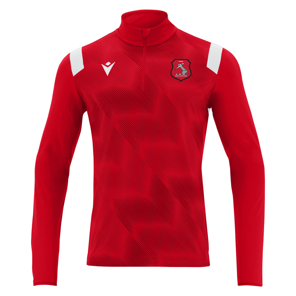 Welsh Academicals RFC - PURUS 1/4 zip top (Red/White)