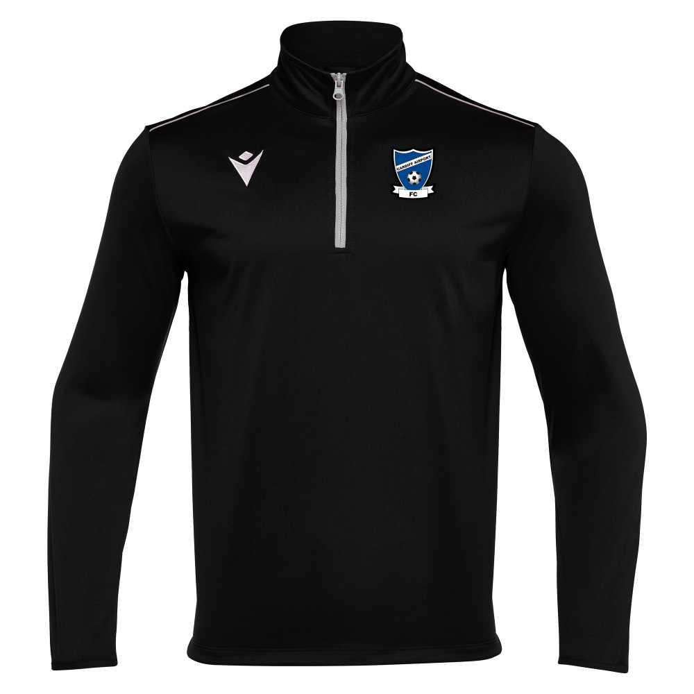 Cardiff Airport FC - HAVEL 1/4 zip top (Black)