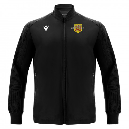 Cardiff Corinthians - ACHILLES microfiber full zip top (Black)