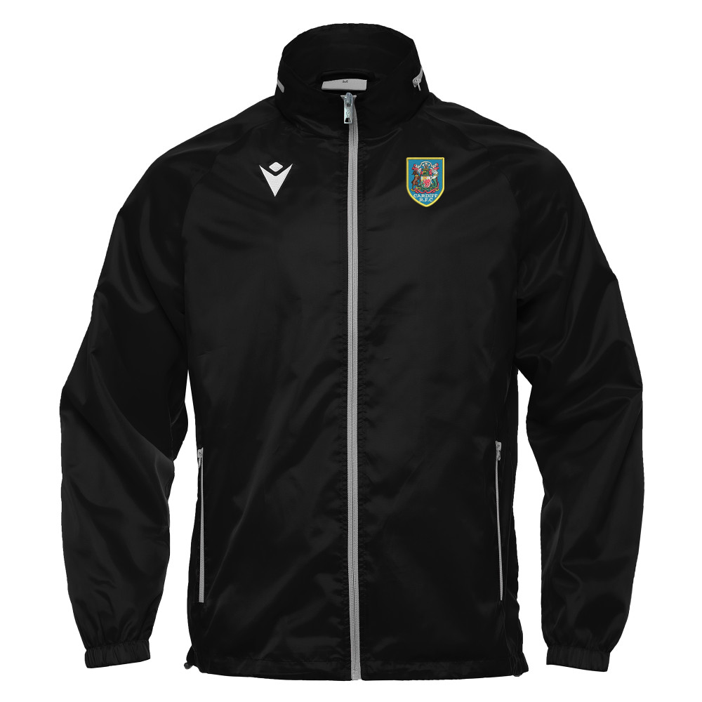 Cardiff RFC - PRAIA HERO full zip windbreaker (Black)