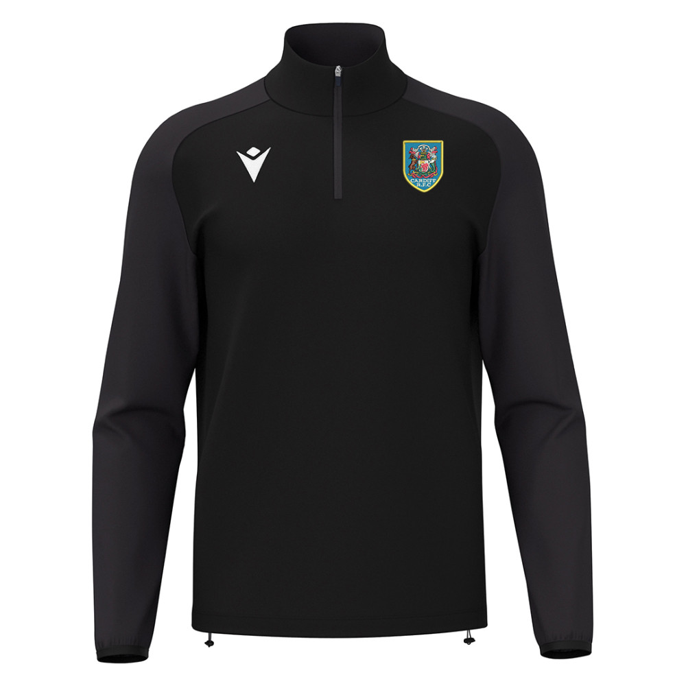 Cardiff RFC - ISEN 1/4 zip top (Black)