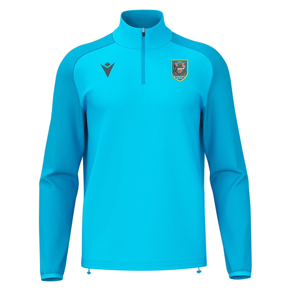 Cardiff RFC - ISEN 1/4 zip top (Sky)