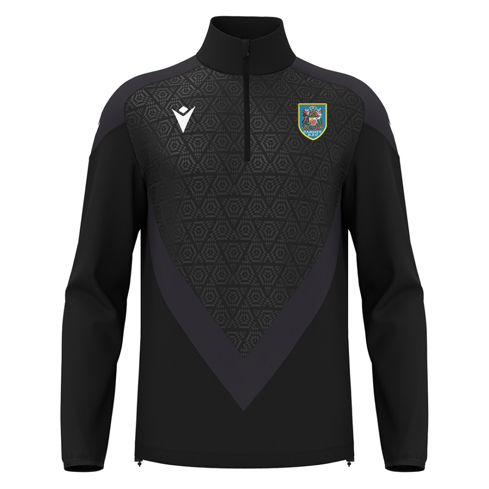 Cardiff RFC - ANDUIN 1/4 zip top (Black)