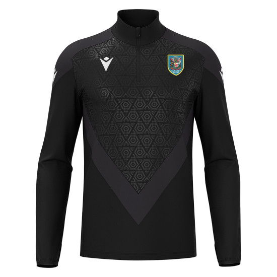 Cardiff RFC - YARUGA 1/4 zip top (Black)