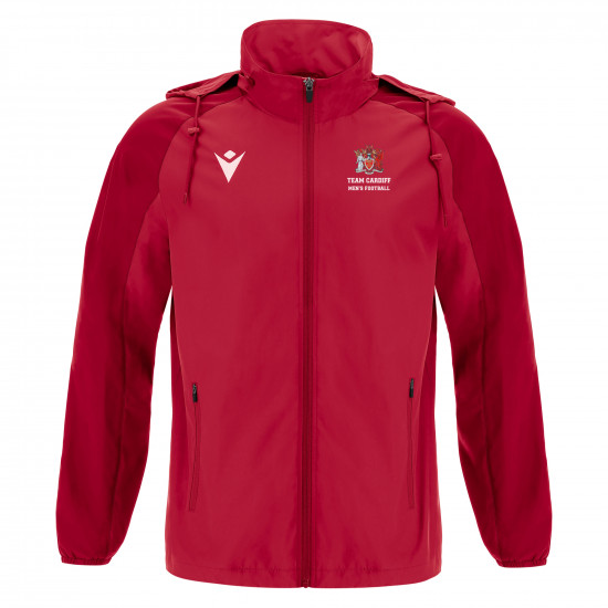 Cardiff University Football - ELBRUS showerjacket (Red)