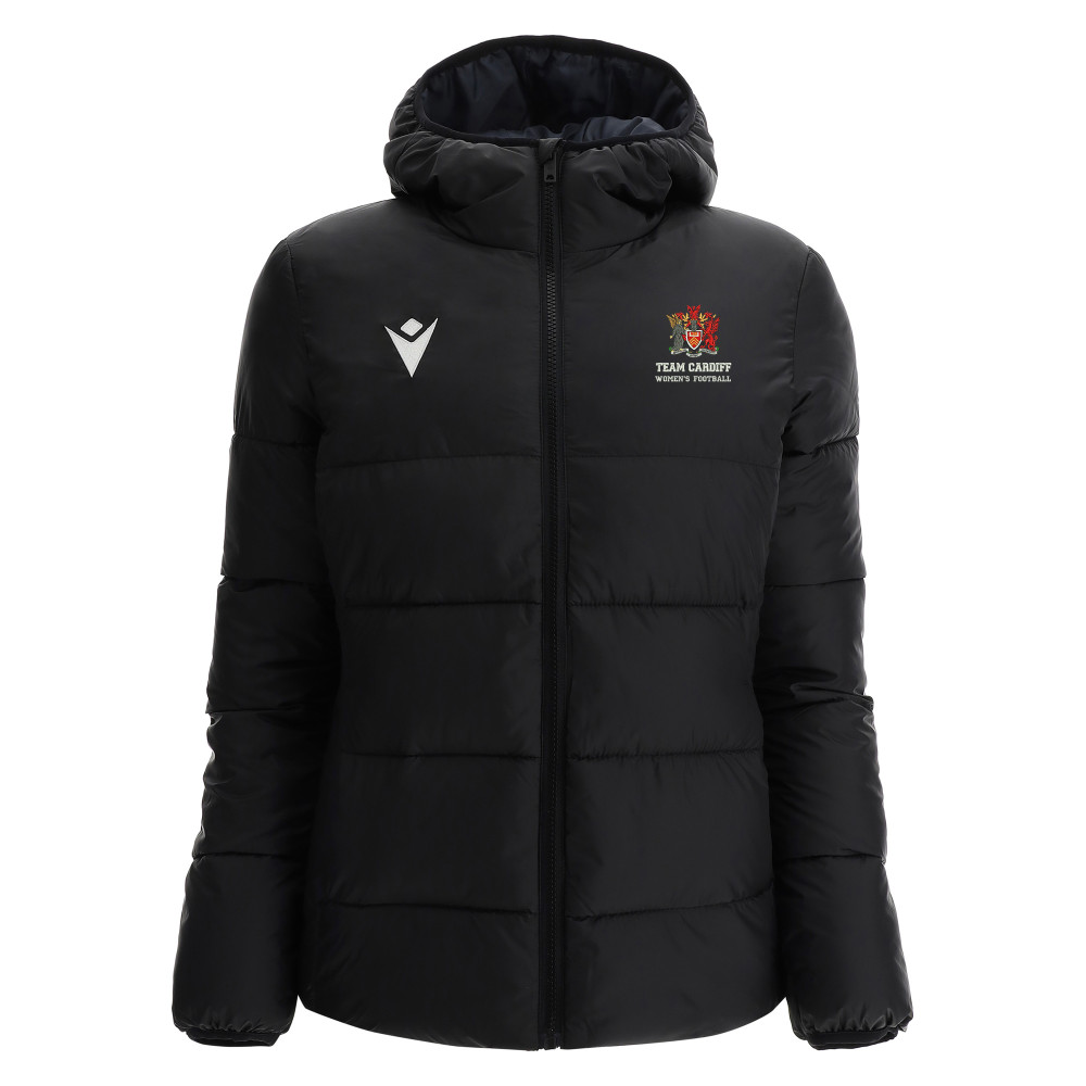 Cardiff University Womens Football - MAKALU jacket (Black)