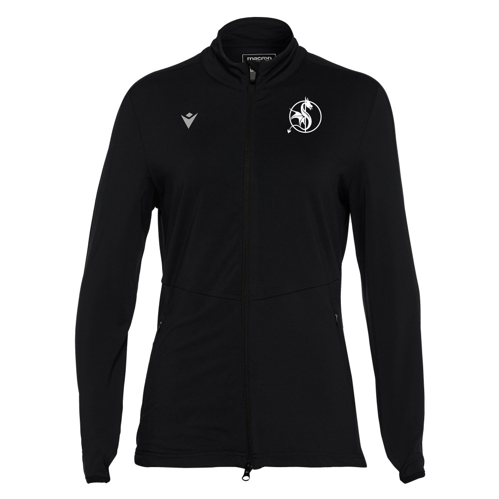 Cardiff University Aerial Fitness - CAROL full zip top (Black)
