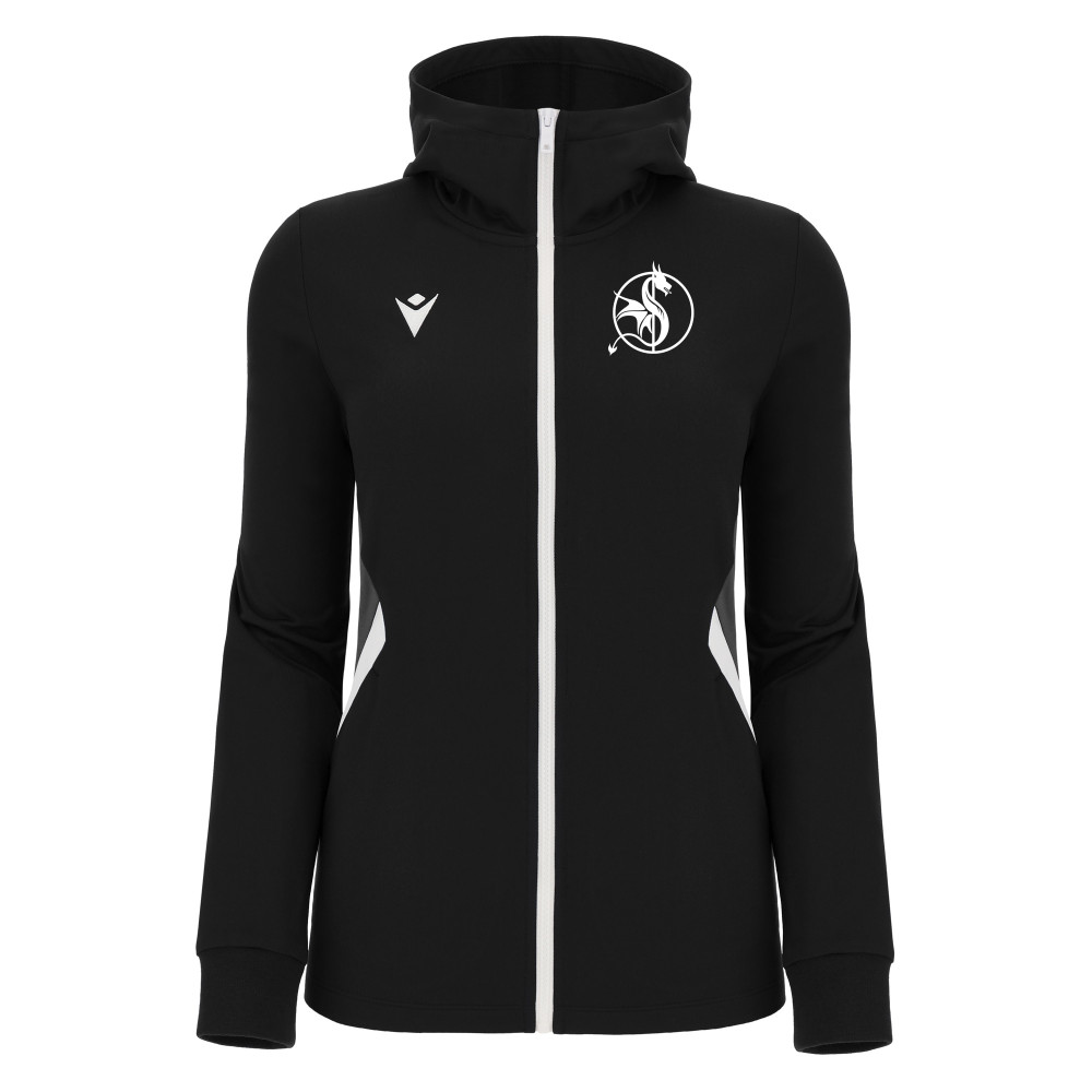 Cardiff University Aerial Fitness - BASTET full zip hoody (Black)