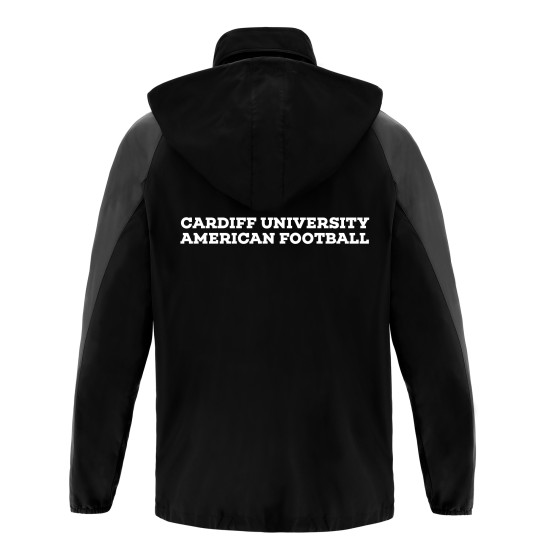 Cardiff University American Football - ELBRUS shower jacket (Black)