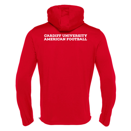 Cardiff University American Football - FREYR full zip hoody (Red)