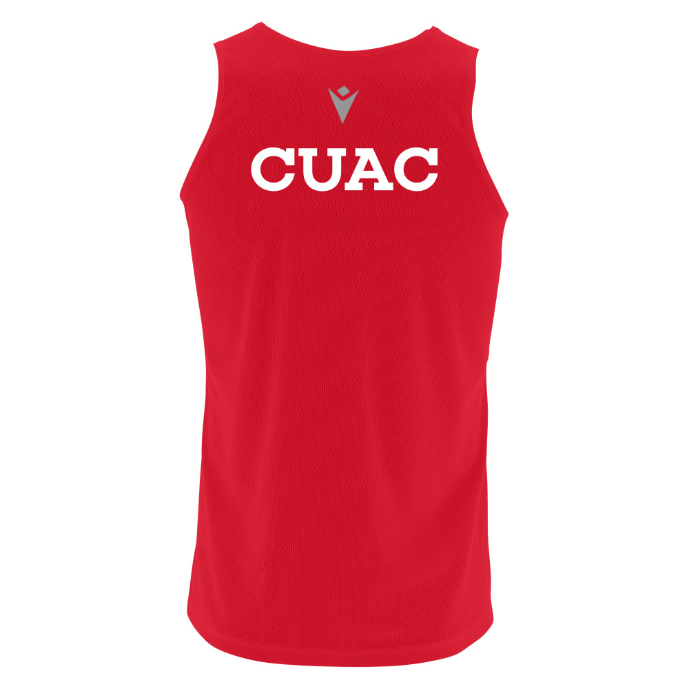 Cardiff University Athletics Club - DORIAN singlet (Red)