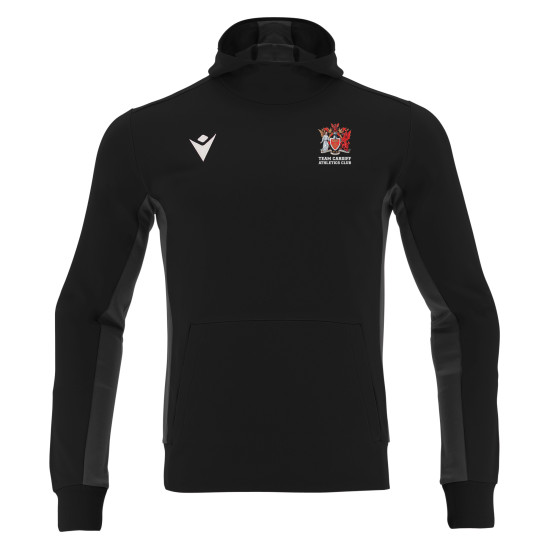 Cardiff University Athletics Club - ELECTRO hoody (Black)