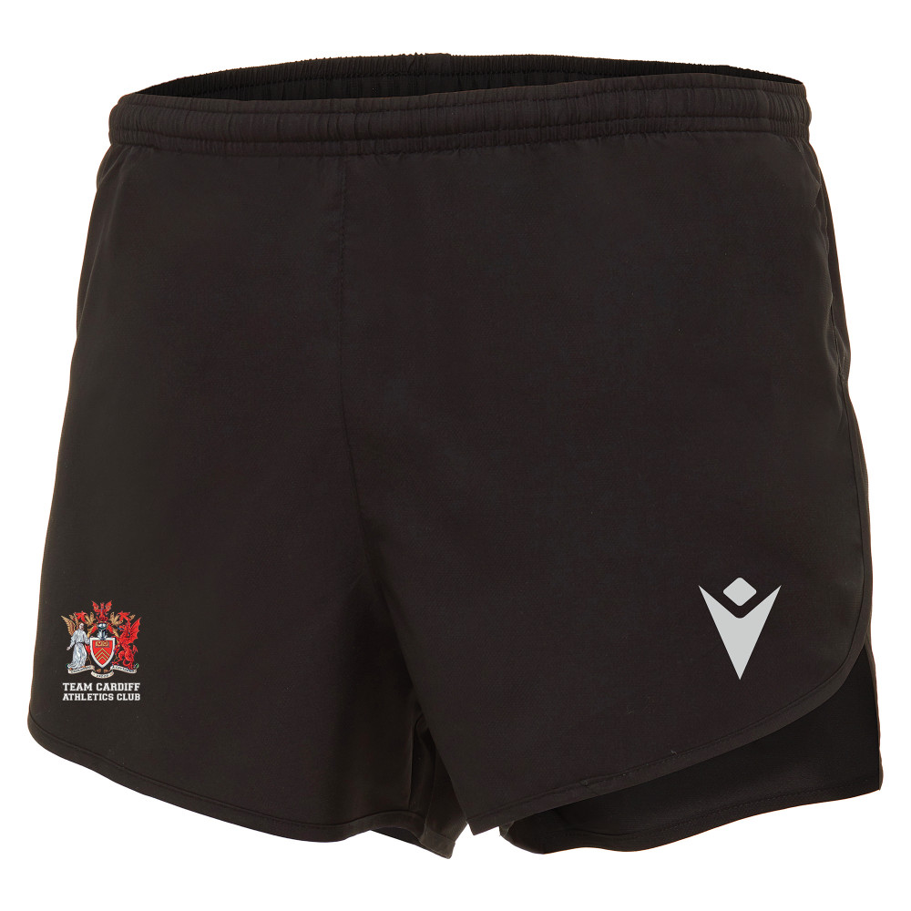 Cardiff University Athletics Club - GASTON HERO shorts (Black)
