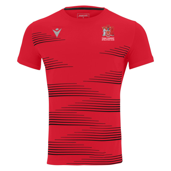 Cardiff University Athletics Club - IVAN shirt (Red)