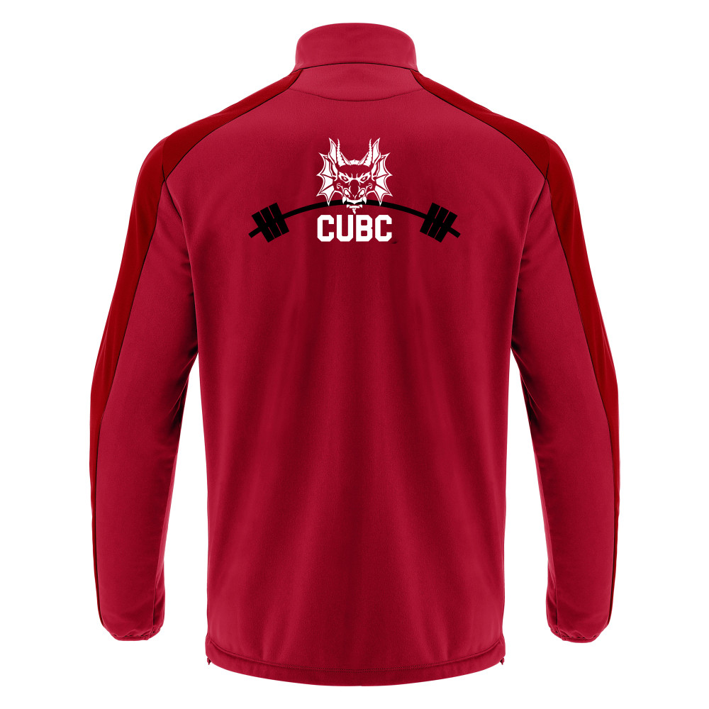 Cardiff University Barbell Club - ARNO 1/4 zip top (Red)