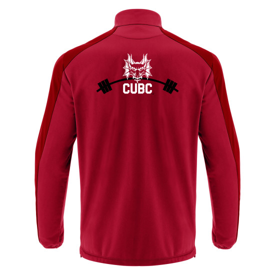 Cardiff University Barbell Club - ARNO 1/4 zip top (Red)