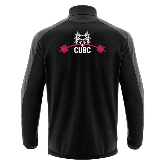 Cardiff University Barbell Club - ARNO 1/4 zip top (Black)