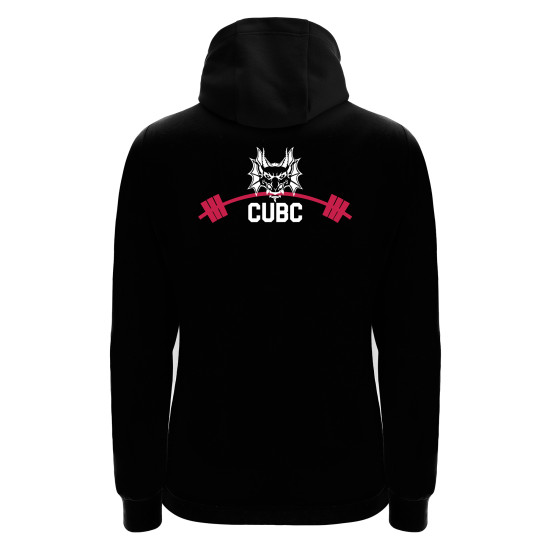 Cardiff University Barbell Club - DRUM full zip hoody (Black)
