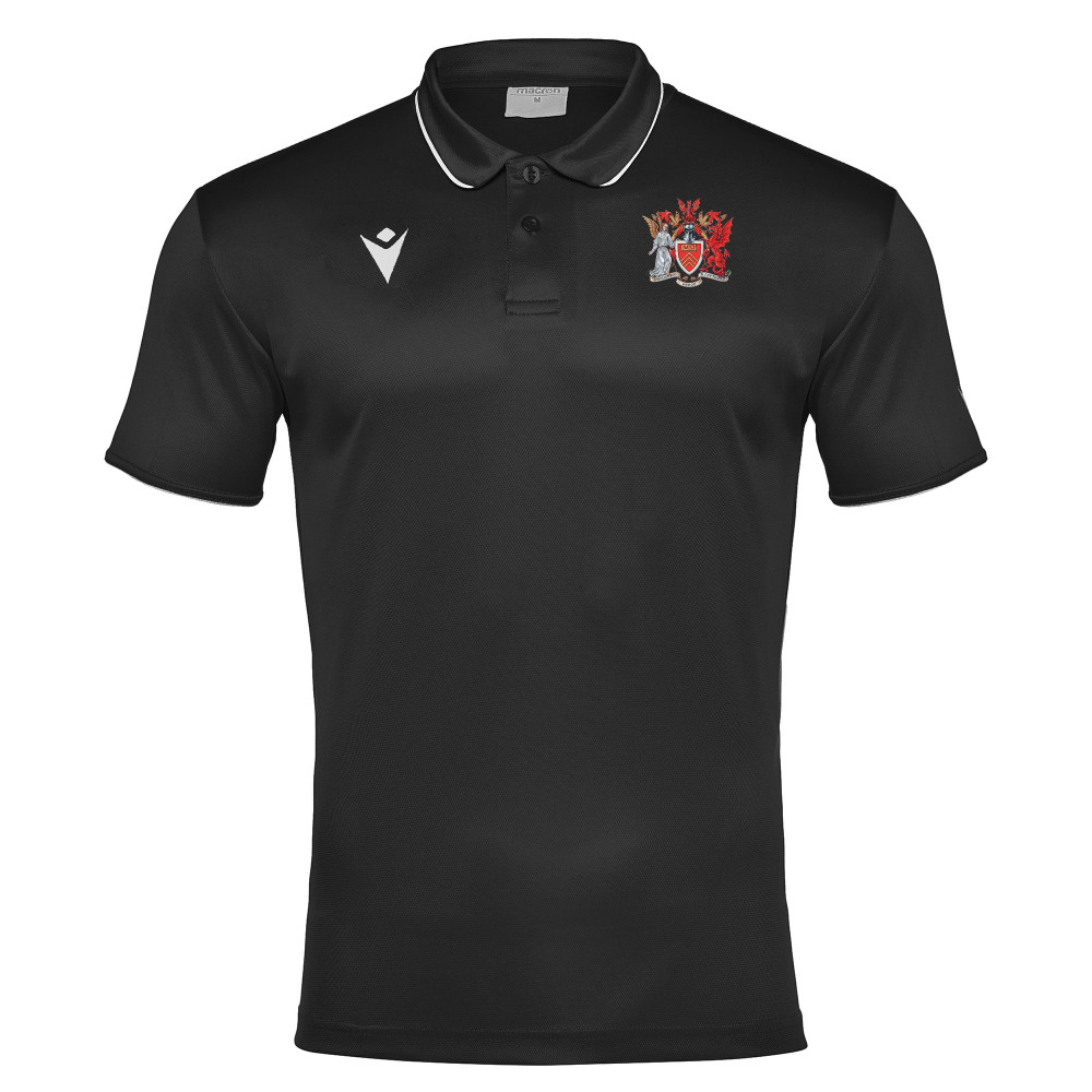 Cardiff University Barbell Club - DRACO HERO polo (Black)