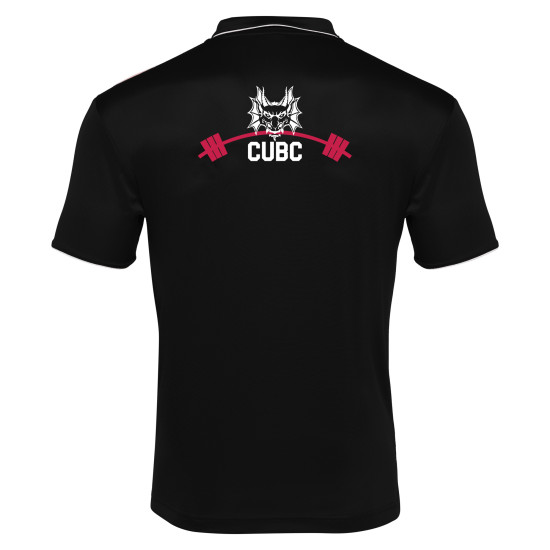 Cardiff University Barbell Club - DRACO HERO polo (Black)