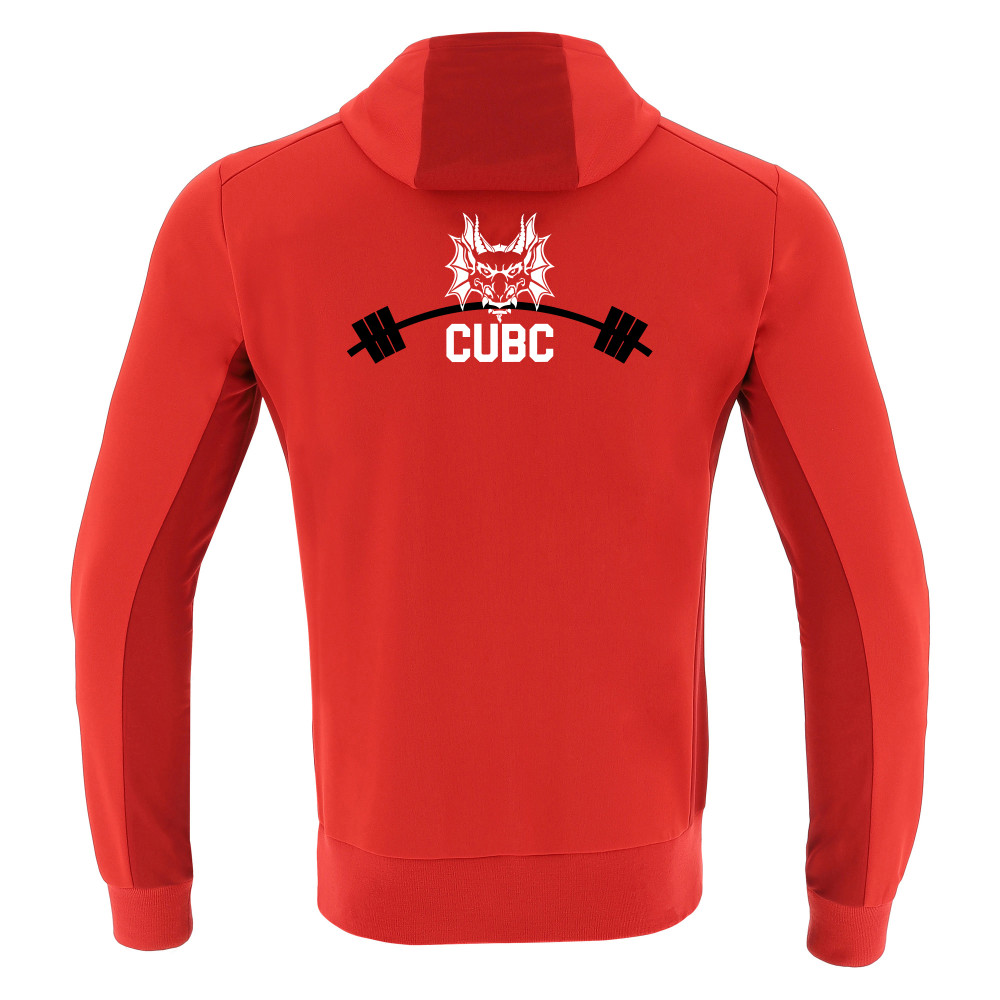 Cardiff University Barbell Club - ELECTRO hoody (Red)