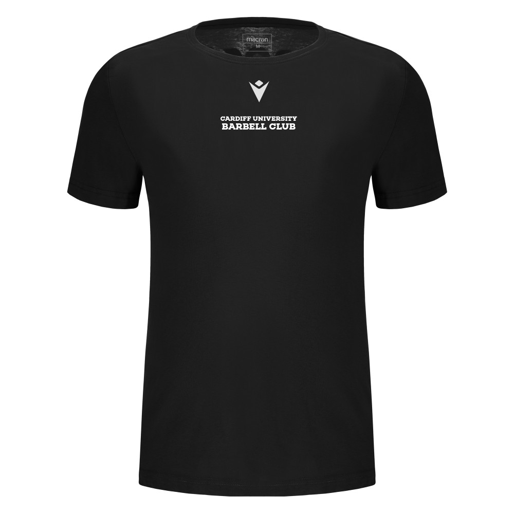 Cardiff University Barbell Club - MP151 T-shirt (Black)