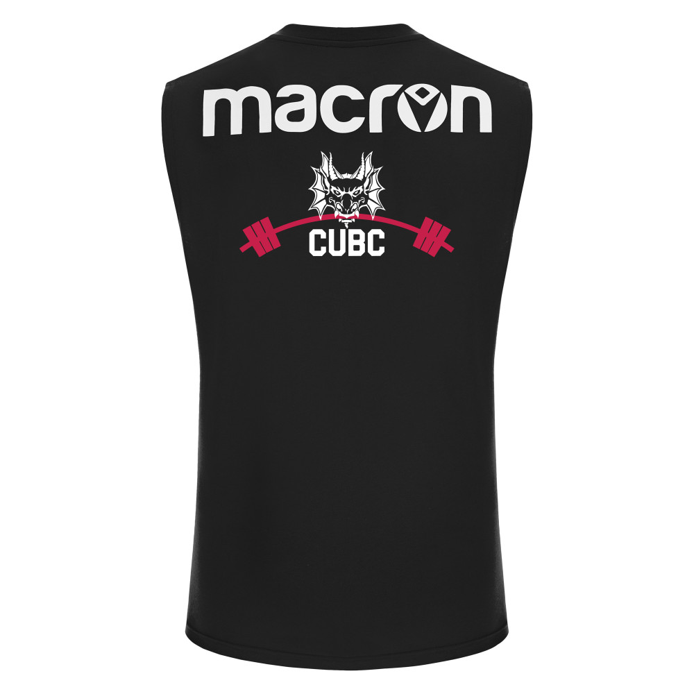 Cardiff University Barbell Club - MP151 sleeveless shirt (Black)
