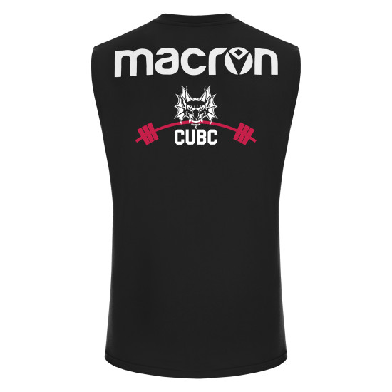 Cardiff University Barbell Club - MP151 sleeveless shirt (Black)