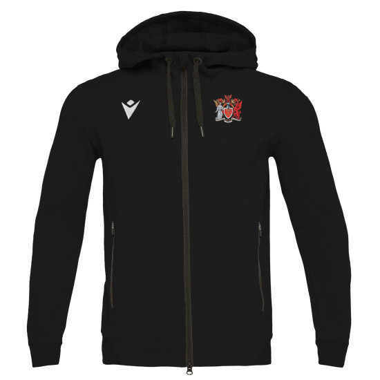 Cardiff University Barbell Club - ZITHER full zip hoody (Black)