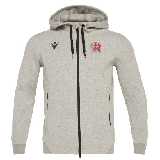 Cardiff University Basketball - ZITHER full zip hoody (Grey)