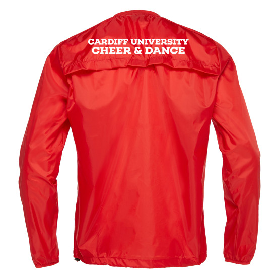 Cardiff University Cheerleading - CHICAGO windbreaker (Red)