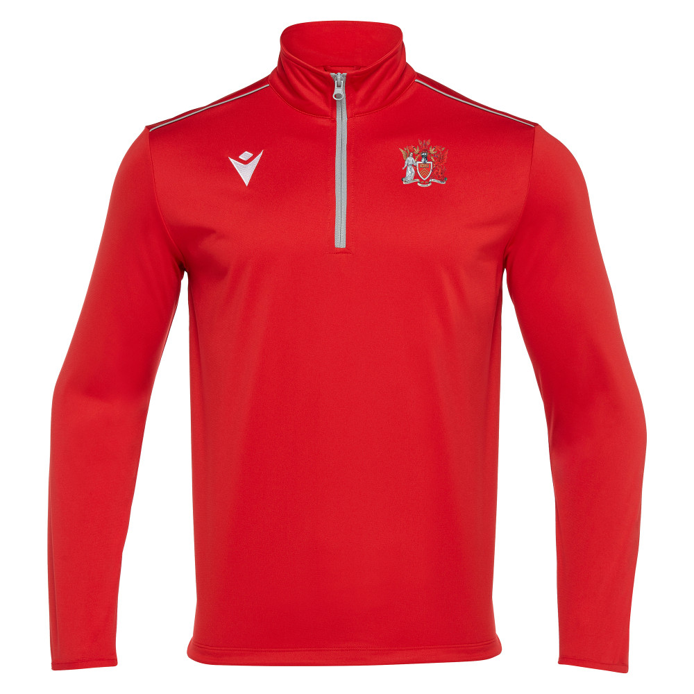 Cardiff University Cheerleading - HAVEL 1/4 zip top (Red)