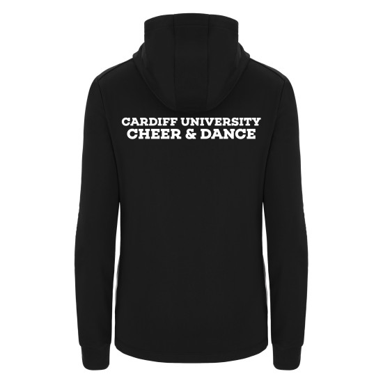 Cardiff University Cheerleading - BASTET full zip hoody (Black)