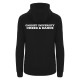 Cardiff University Cheerleading - BASTET full zip hoody (Black)