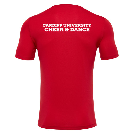 Cardiff University Cheerleading - RIGEL HERO shirt (Red)