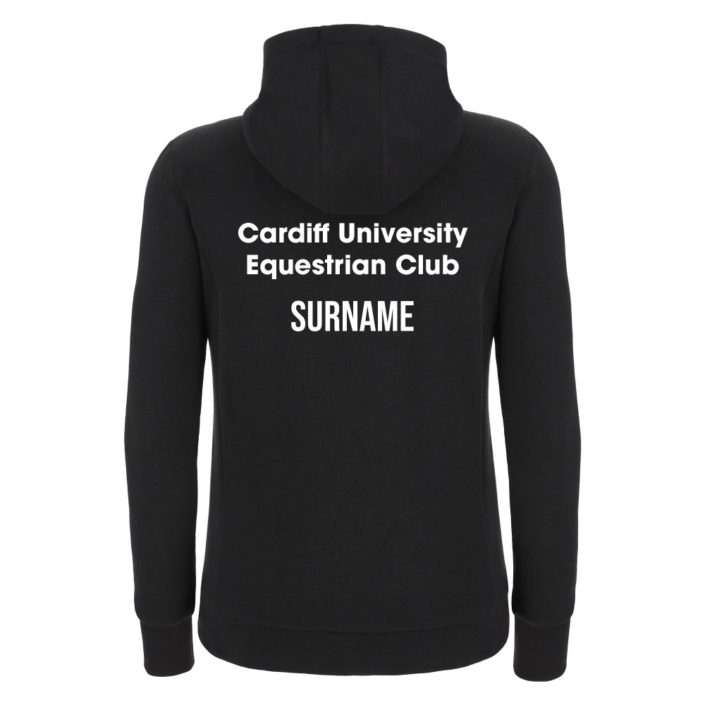 Cardiff University Equestrian Club - THEATER ECO hoody (Black)