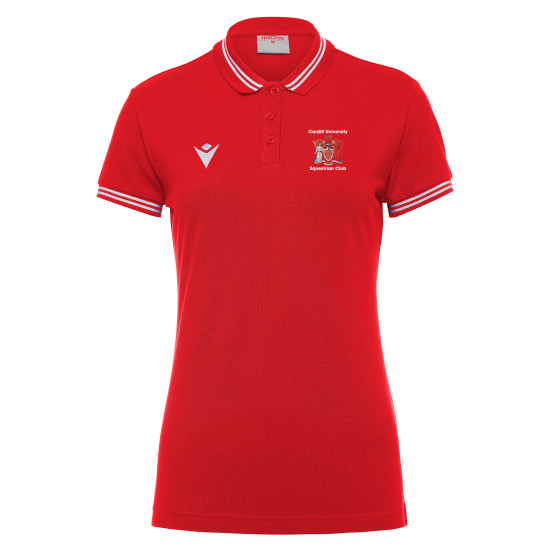 Cardiff University Equestrian Club - HAMBO polo (Red)