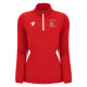 Cardiff University Equestrian Club - MAIRA 1/4 zip top (Red/White)