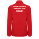 Cardiff University Equestrian Club - MAIRA 1/4 zip top (Red/White)