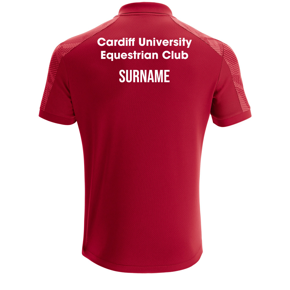 Cardiff University Equestrian Club - ROCK polo (Red)