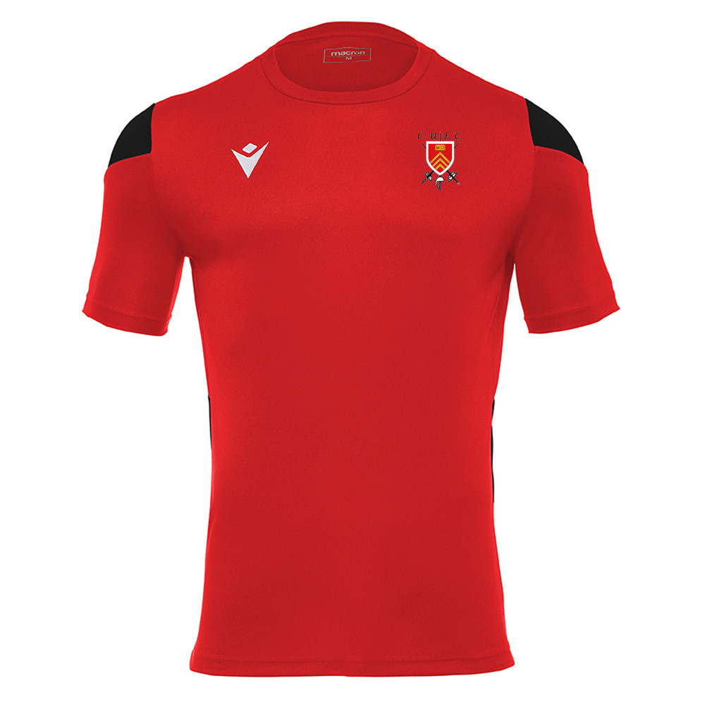 Cardiff University Fencing Club - POLIS shirt (Red/Black)