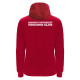 Cardiff University Fencing Club - DRUM full zip hoody (Red)