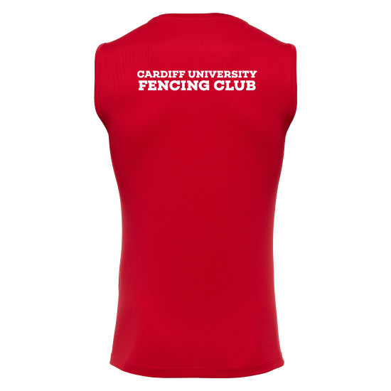 Cardiff University Fencing Club - KESIL vest (Red)