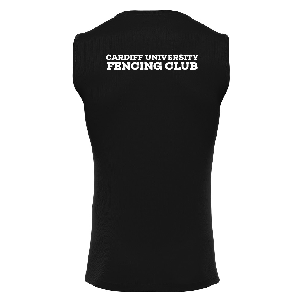 Cardiff University Fencing Club - KESIL vest (Black) Cardiff University Fencing Club - KESIL vest (Black)