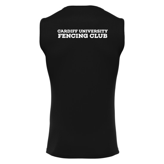 Cardiff University Fencing Club - KESIL vest (Black)